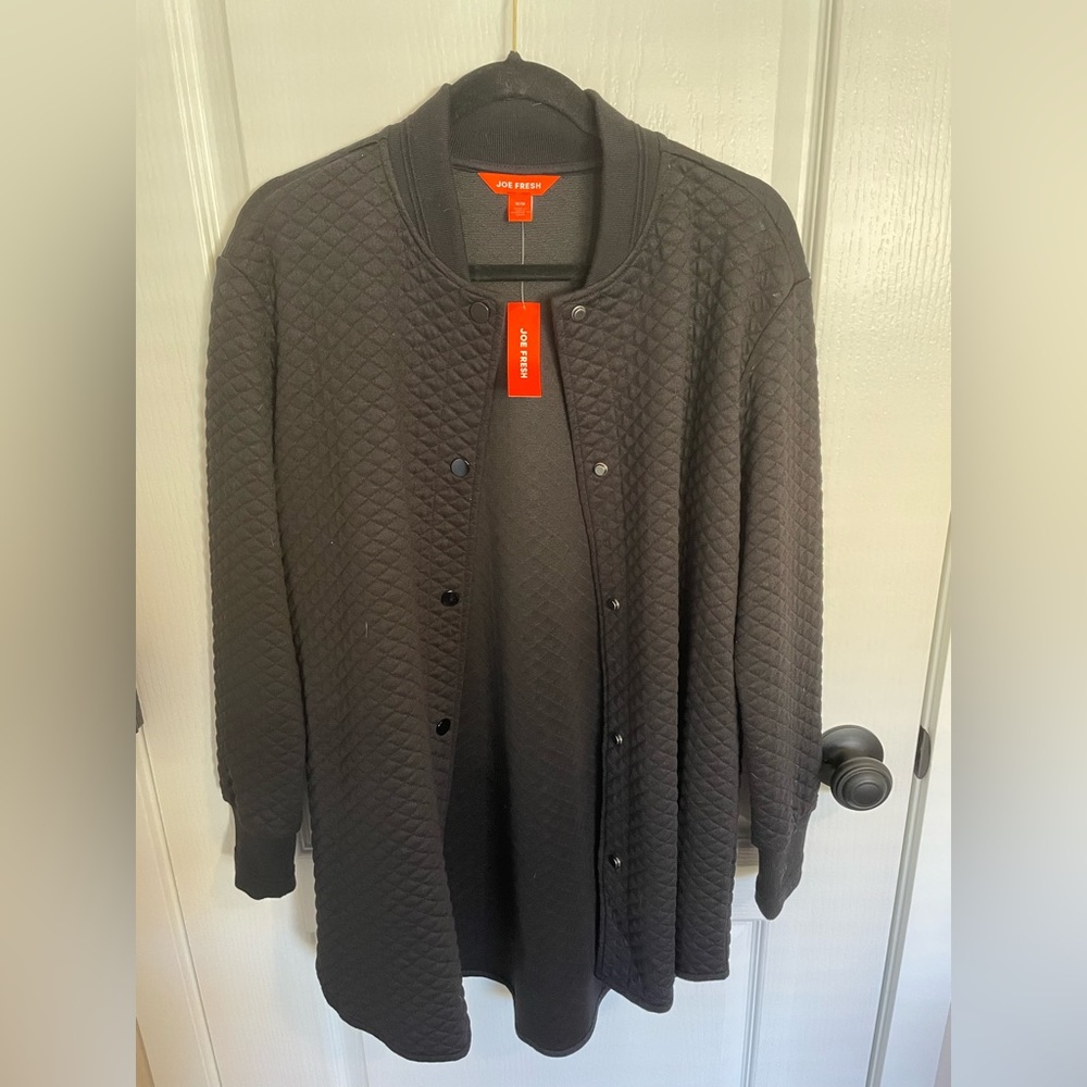 NWT Joe Fresh quilted bomber jacket